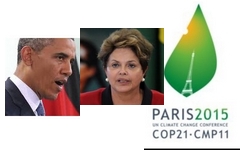 COP 21 - Obama liga para Dilma para posio conjunta na Conferncia do Clima