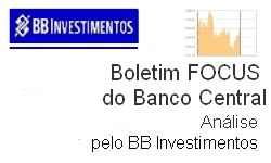 BOLETIM FOCUS - Retrao no Cmbio e Queda das estimativas de Inflao
