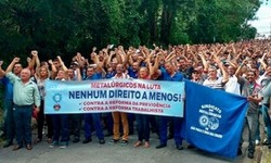 RIO DE JANEIRO Manifestaes contra Reforma da Previdncia Social ocupam ruas