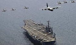 EUA enviam porta-avies e outros navios de guerra  regio da Coreia do Norte