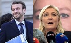 FRANA - Projees indicam Macron e Le Pen no 2 turno