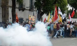 MANIFESTAES - 36 pessoas detidas em atos contra reformas em SP