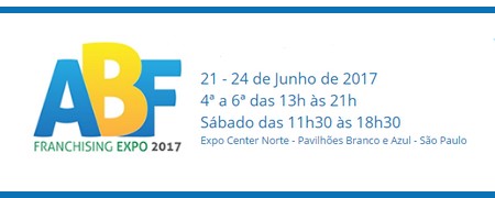 ABF FRANCHISING EXPO acontece em Sampa em 21 a 24.06