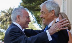 MERCOSUL + ALIANA DO PACFICO Temer articula novo bloco e Acordo com UE na posse de Piera no Chile