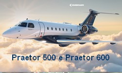 EMBRAER lana 2 novos modelos de Jatos Executivos: PRAECTOR 500 e 600
