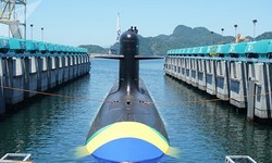 PROSUB - Lanado ao mar o novo Submarino Riachuelo da classe Scorpene
