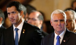 Aps Derrota Mike Pence anuncia mais sanes dos EUA  Venezuela