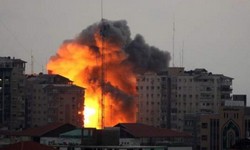 GAZA - Israel destri Prdio que Abrigava a Imprensa