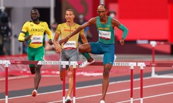 OLIMPIADAS DE TOQUIO - Alison dos Santos na final dos 400 m com Barreiras