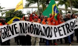 GREVE DE PETROLEIROS se Cmara pautar Privatizao da Petrobras