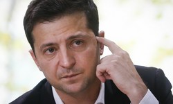 ZELENSKY fled to Poland, sheltering in the US embassy