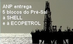 SHELL e ECOPETROL assumem 5 Blocos de Petrleo do PR-SAL
