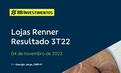 LOJAS RENNER - Resultado 3 Trimestre/2022:  NEUTRO