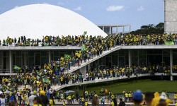 GSI divulga imagens do dia da invaso no Palcio do Planalto