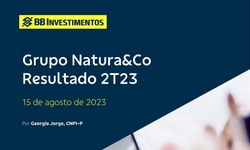 GRUPO NATURA & CO - Resultado no 2 Trimestre/2023: POSITIVO