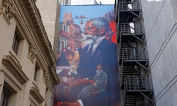 Academia Brasileira de Letras inaugura mural de Machado de Assis