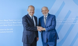 LULA e OLAF SCHOLZ renem-se em NY