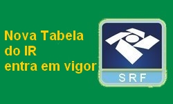 NOVA TABELA DO IR entra em Vigor. Saiba AQUI